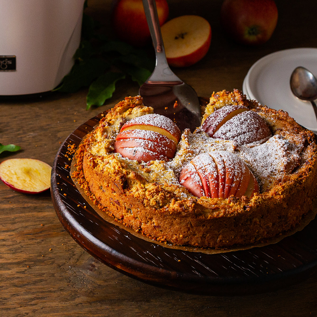 พายแอปเปิ้ลครัมเบิ้ล