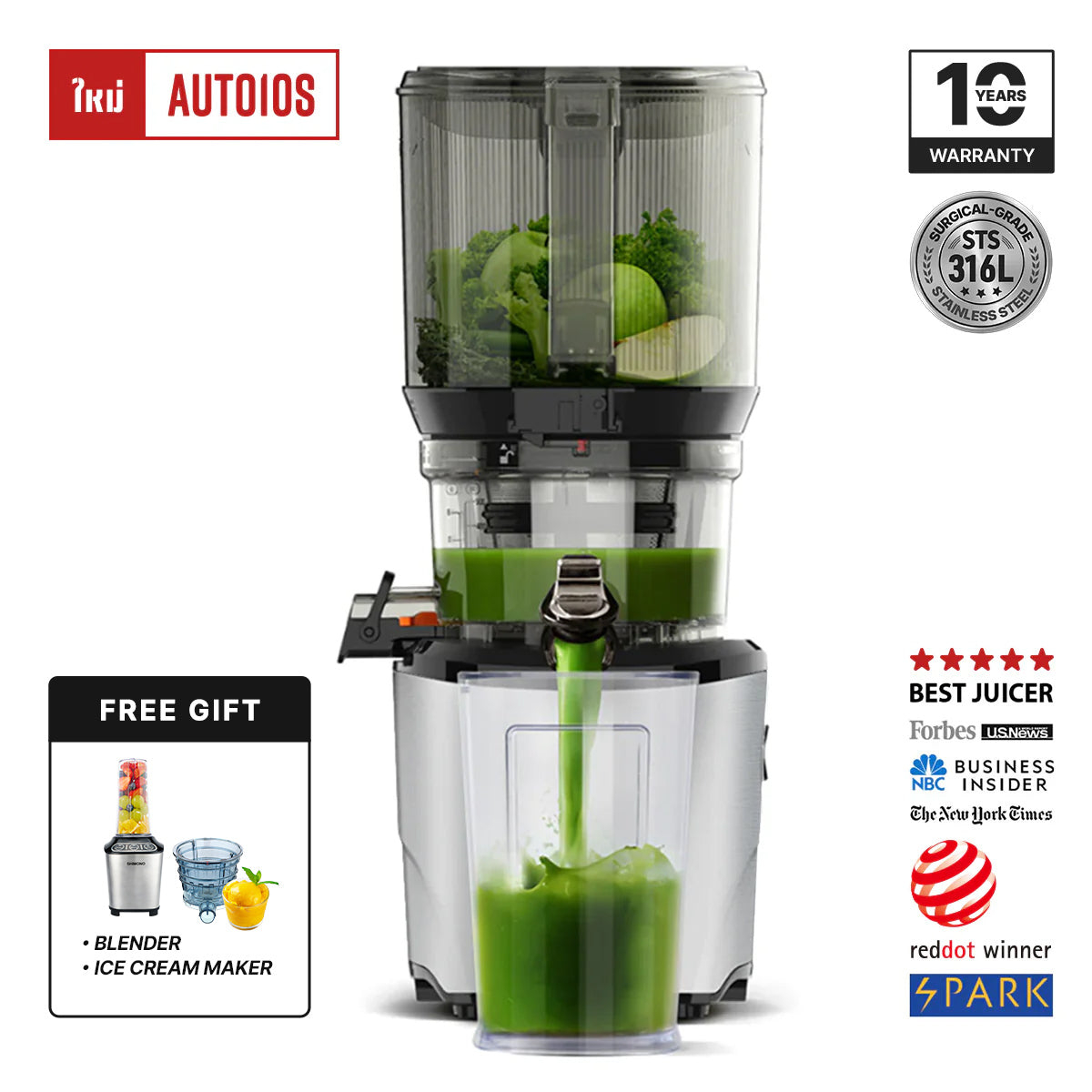 [อัพเกรด ใหม่] AUTO10S Matte Black